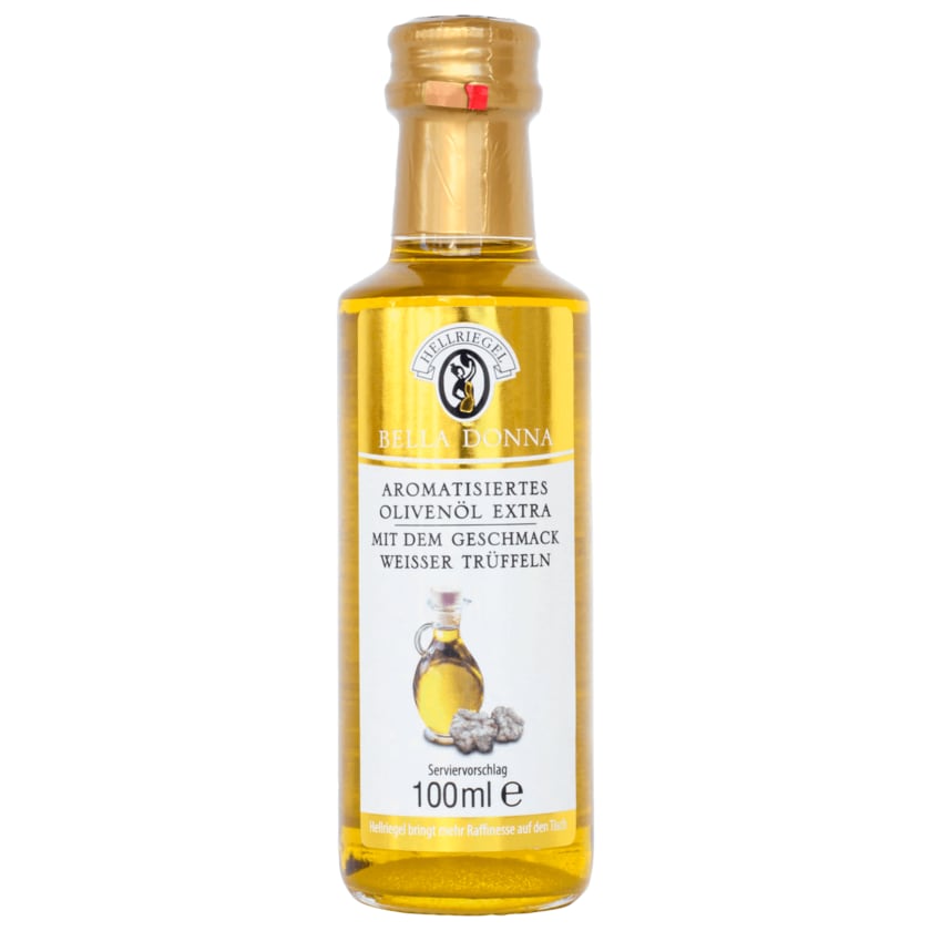 Hellriegel Bella Donna Aromatisiertes Olivenöl Weisser Trüffel 100ml